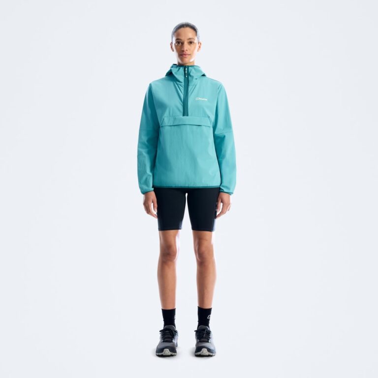 Berghaus Women's Windermoor Wind Smock - Blue-4A001698003