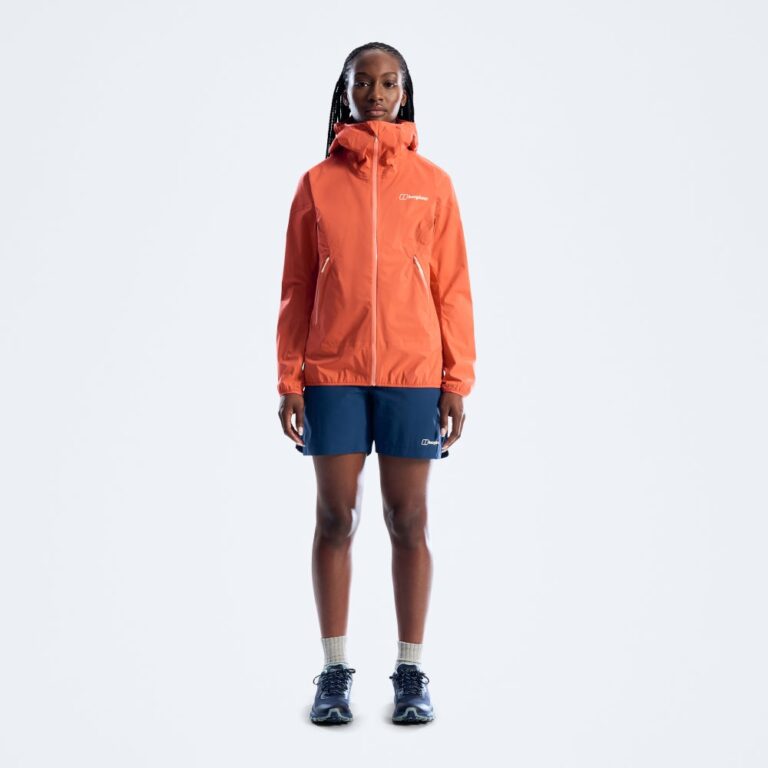 Berghaus Women's Rain-Motion Jacket - Orange - 4A000065011