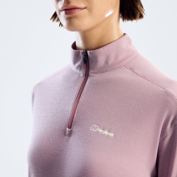 Berghaus Women's Ivyhill Half Zip Top - Purple