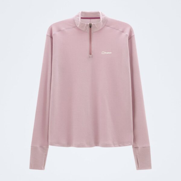 Berghaus Women's Ivyhill Half Zip Top - Purple