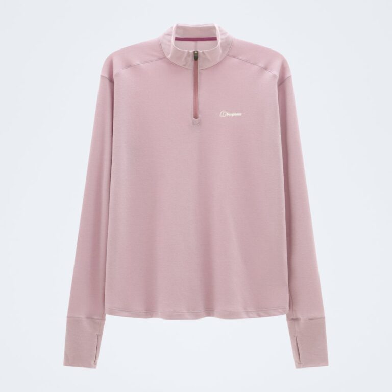 Berghaus Women's Ivyhill Half Zip Top - Purple
