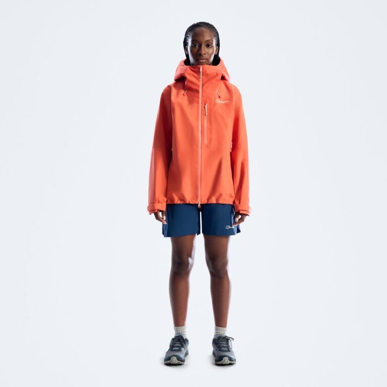 Berghaus Women's Ridge-Seeker Waterproof Jacket - Orange - 4A001870005