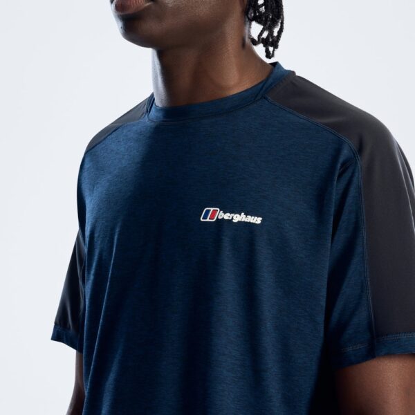 Berghaus Men's Farndale Tech Tee - Hale Navy/Jet Black