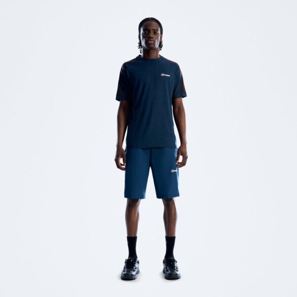 Berghaus Men's Farndale Tech Tee - Hale Navy/Jet Black-4A000110006