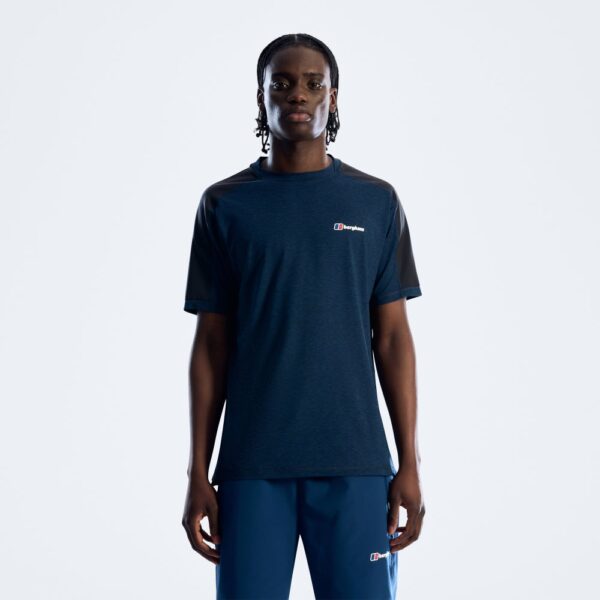 Berghaus Men's Farndale Tech Tee - Hale Navy/Jet Black