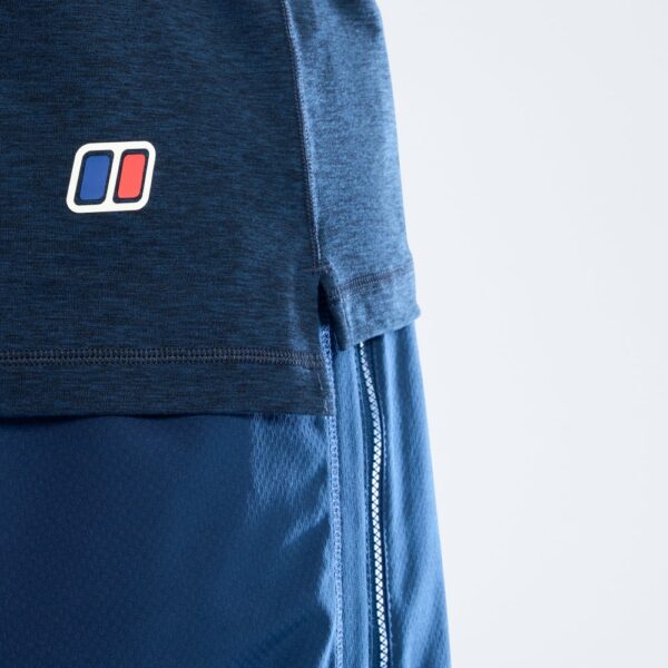 Berghaus Men's Farndale Tech Tee - Hale Navy/Jet Black