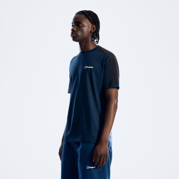 Berghaus Men's Farndale Tech Tee - Hale Navy/Jet Black