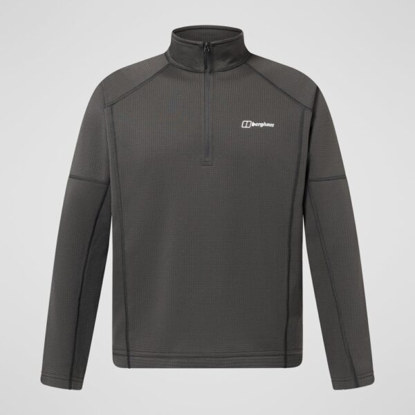 Berghaus Men's Hareby Half-Zip Fleece Jacket - Grey - 4A002384CZ8