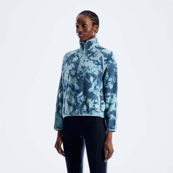 Berghaus Women's Bamburgh Half Zip Fleece - Blue/Grey