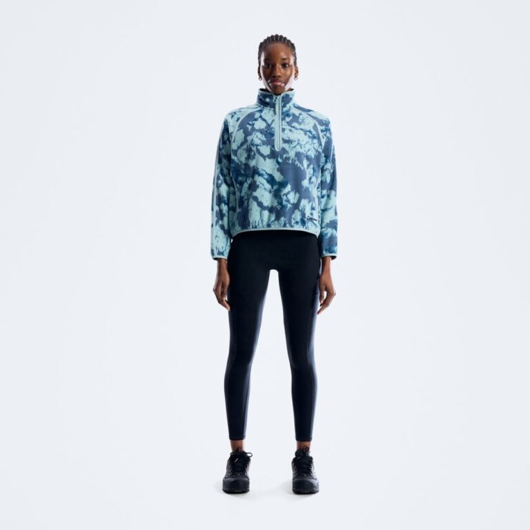 Berghaus Women's Bamburgh Half Zip Fleece - Blue/Grey - 4A000080005