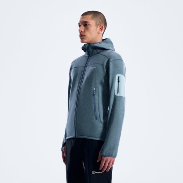 Berghaus Men's Pravitale Mtn 2.0 Hooded Fleece Jacket - Blue