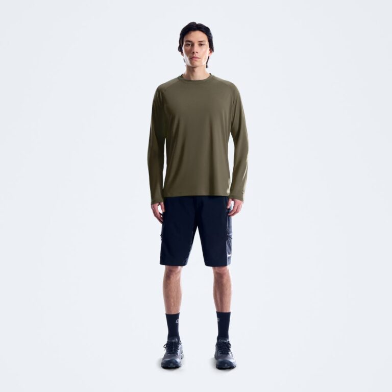 Berghaus Men's Ivyhill Light Long Sleeve Tech Tee - Grey - 4A000097009