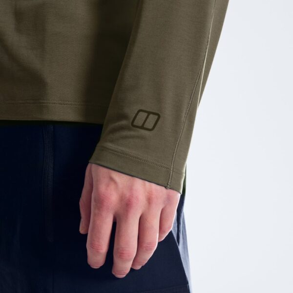 Berghaus Men's Ivyhill Light Long Sleeve Tech Tee - Grey