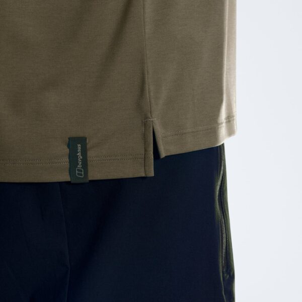 Berghaus Men's Ivyhill Light Long Sleeve Tech Tee - Grey