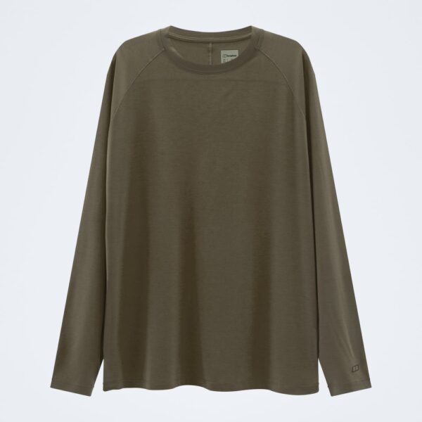 Berghaus Men's Ivyhill Light Long Sleeve Tech Tee - Grey