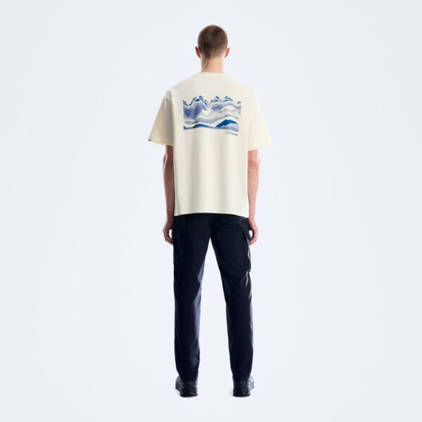 Berghaus Men's Geo Mountain Tee - Light Grey