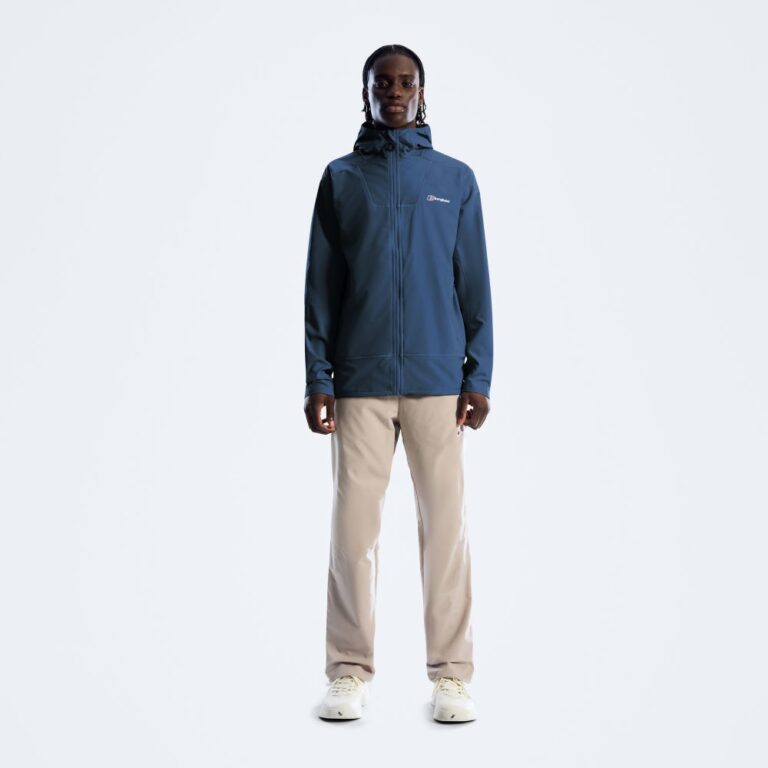Berghaus Men's Greenbank Hooded Jacket - Blue - 4A000106008