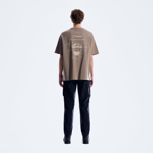 Berghaus Men's Geo Structure Tee - Dark Grey