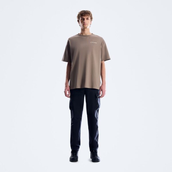 Berghaus Men's Geo Structure Tee - Dark Grey