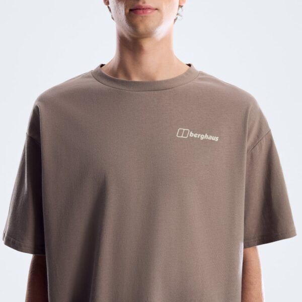 Berghaus Men's Geo Structure Tee - Dark Grey