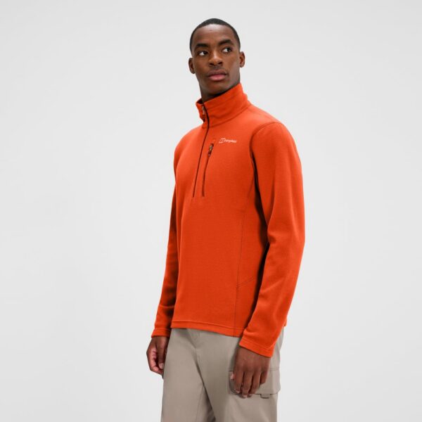 Berghaus Men's Prism Micro Half Zip Polartec Fleece - Orange