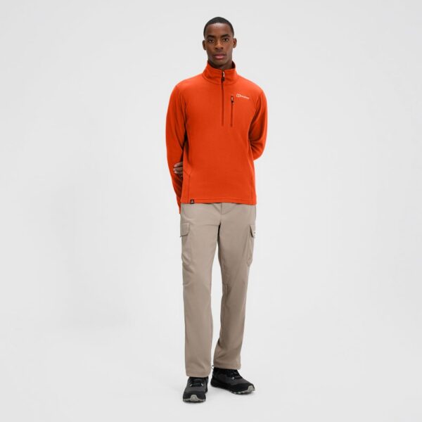 Berghaus Men's Prism Micro Half Zip Polartec Fleece - Orange