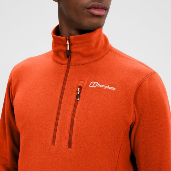 Berghaus Men's Prism Micro Half Zip Polartec Fleece - Orange