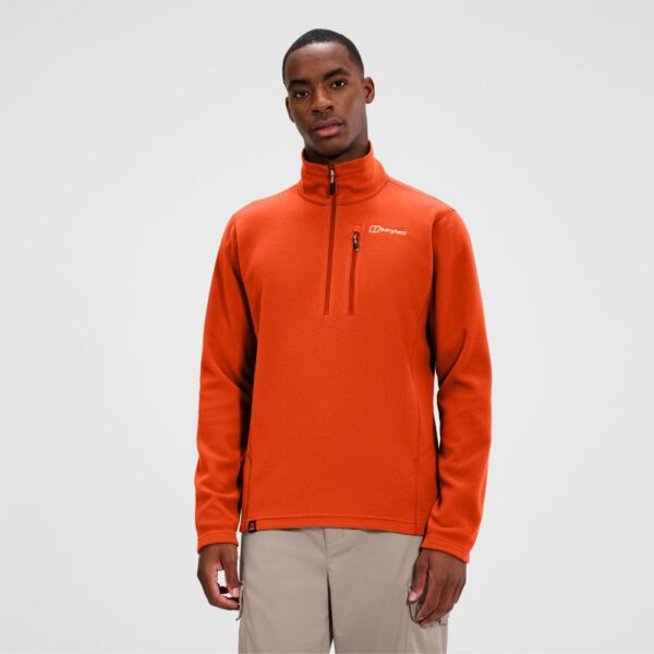 Berghaus Men's Prism Micro Half Zip Polartec Fleece - Orange