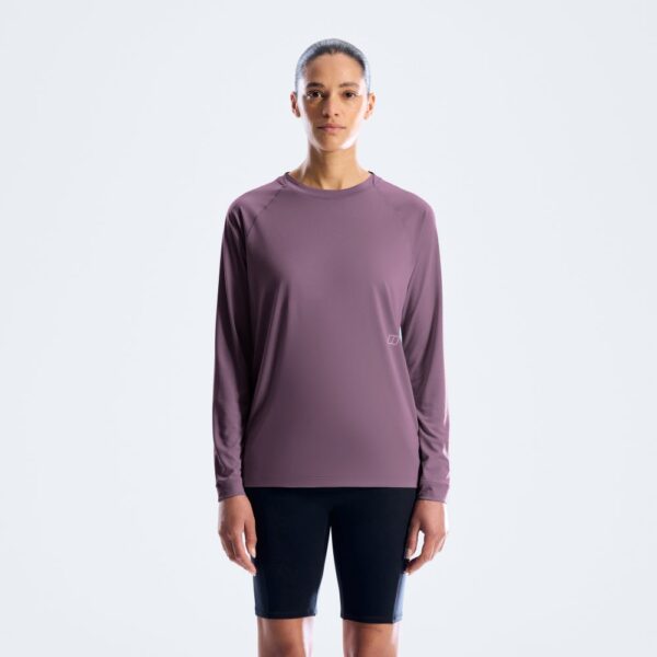 Berghaus Women's Ivyhill Light Long Sleeve Tech Tee - Purple