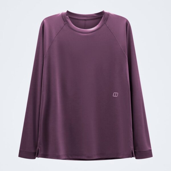 Berghaus Women's Ivyhill Light Long Sleeve Tech Tee - Purple