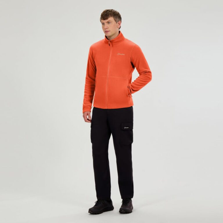 Berghaus Men's Prism Micro InterActive Polartec Fleece Jacket - Orange