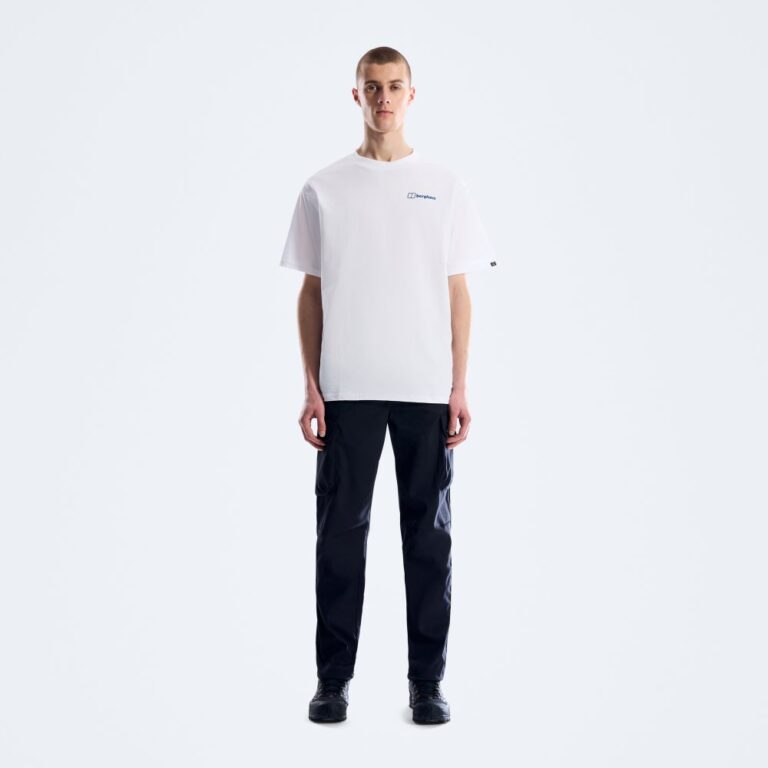 Berghaus Men's Big Wall Matrix Tee - White