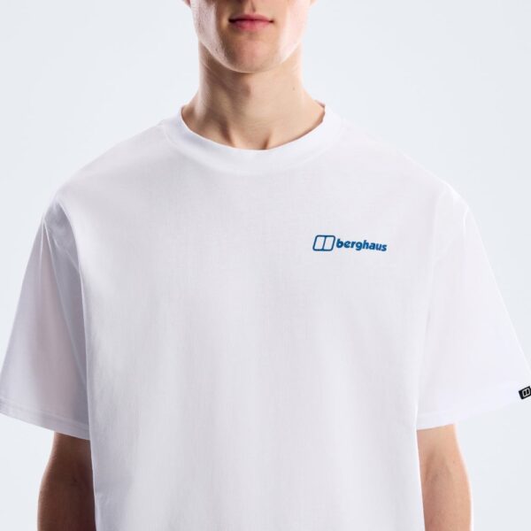 Berghaus Men's Big Wall Matrix Tee - White
