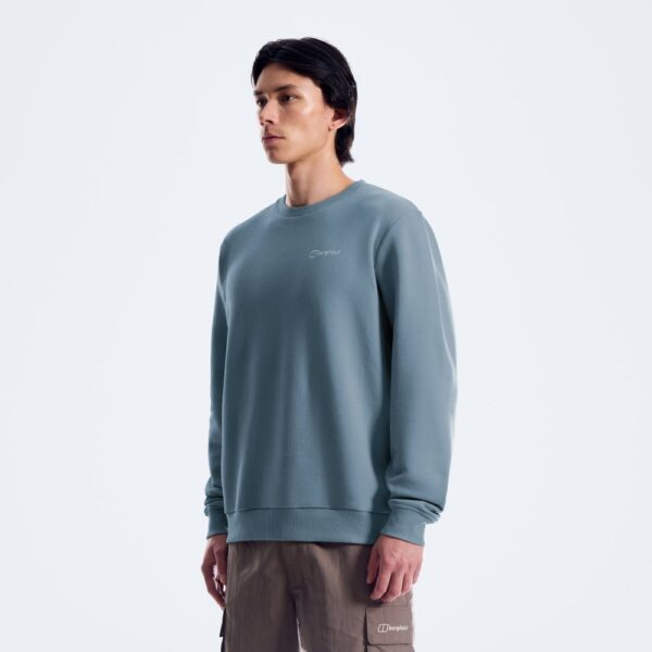 Berghaus Men's Logo Crew Sweater - Blue