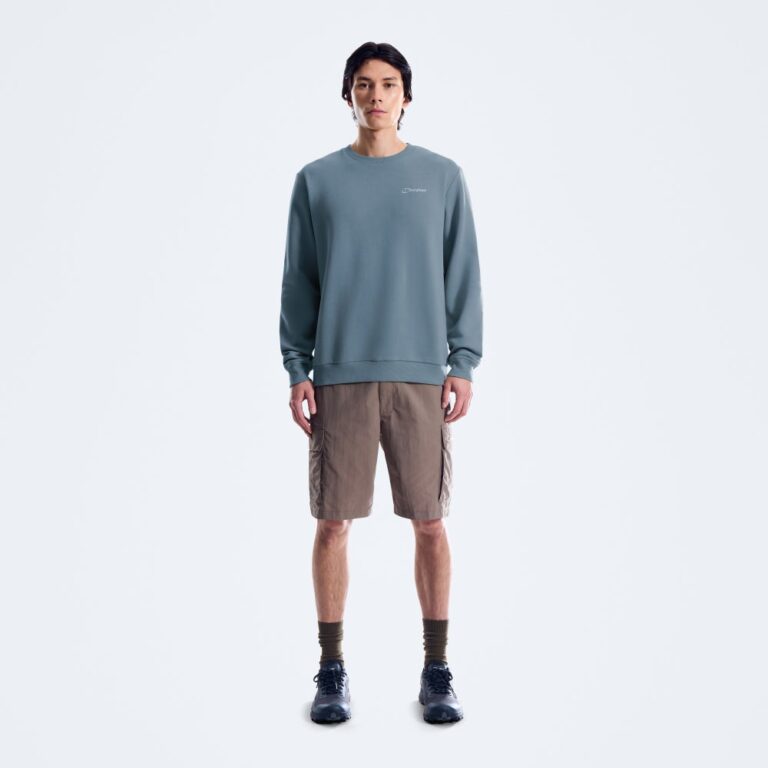 Berghaus Men's Logo Crew Sweater - Blue