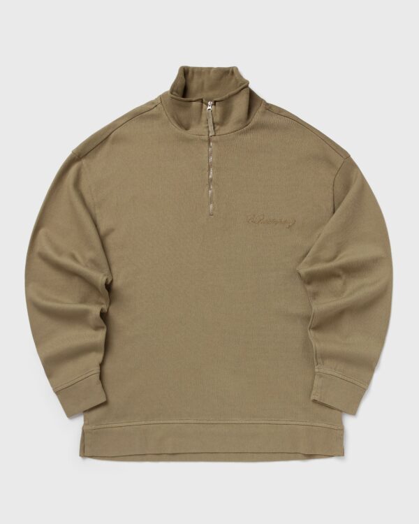 C.P. Company HALF ZIP SWEATSHIRT Moss GreY 20CMSS271A110700G-610
