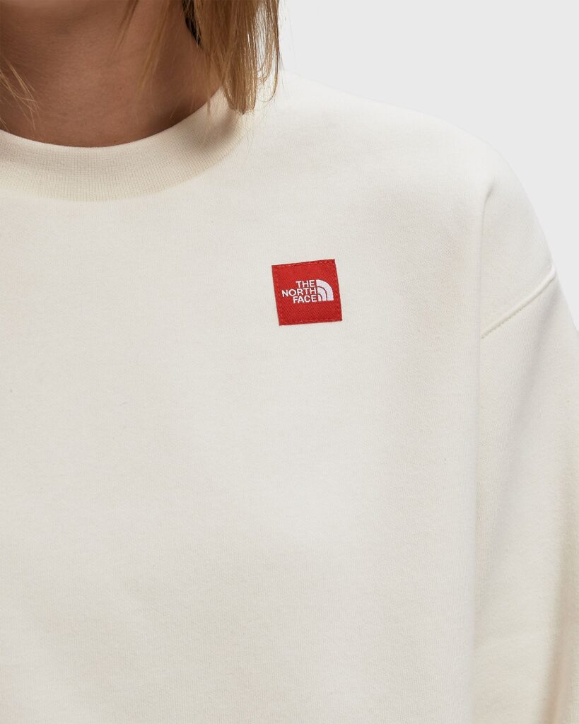 The North Face W TNF Red Box Crew beige
