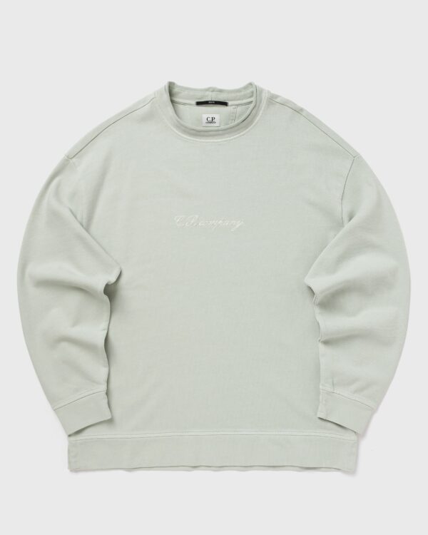 C.P. Company 10/2 Boxy Mockneck Sweatshirt MISTY BLUE 20CMSS270A110700G-804