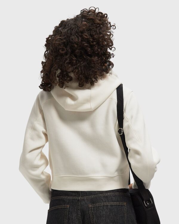 Arc´teryx WMNS Emblem Fleece Full Zip Crop Hoody Arctic Silk