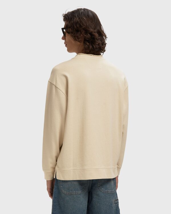 C.P. Company 10/2 Boxy Mockneck Sweatshirt FROZEN DEW