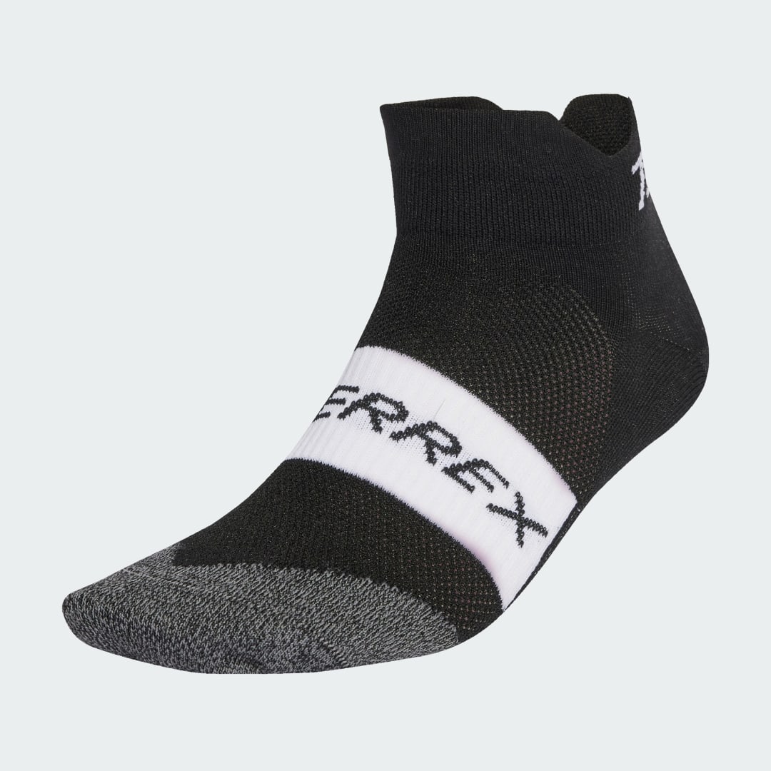 adidas Terrex Heat.Rdy Trail Running Speed Ankle Socks Black / White