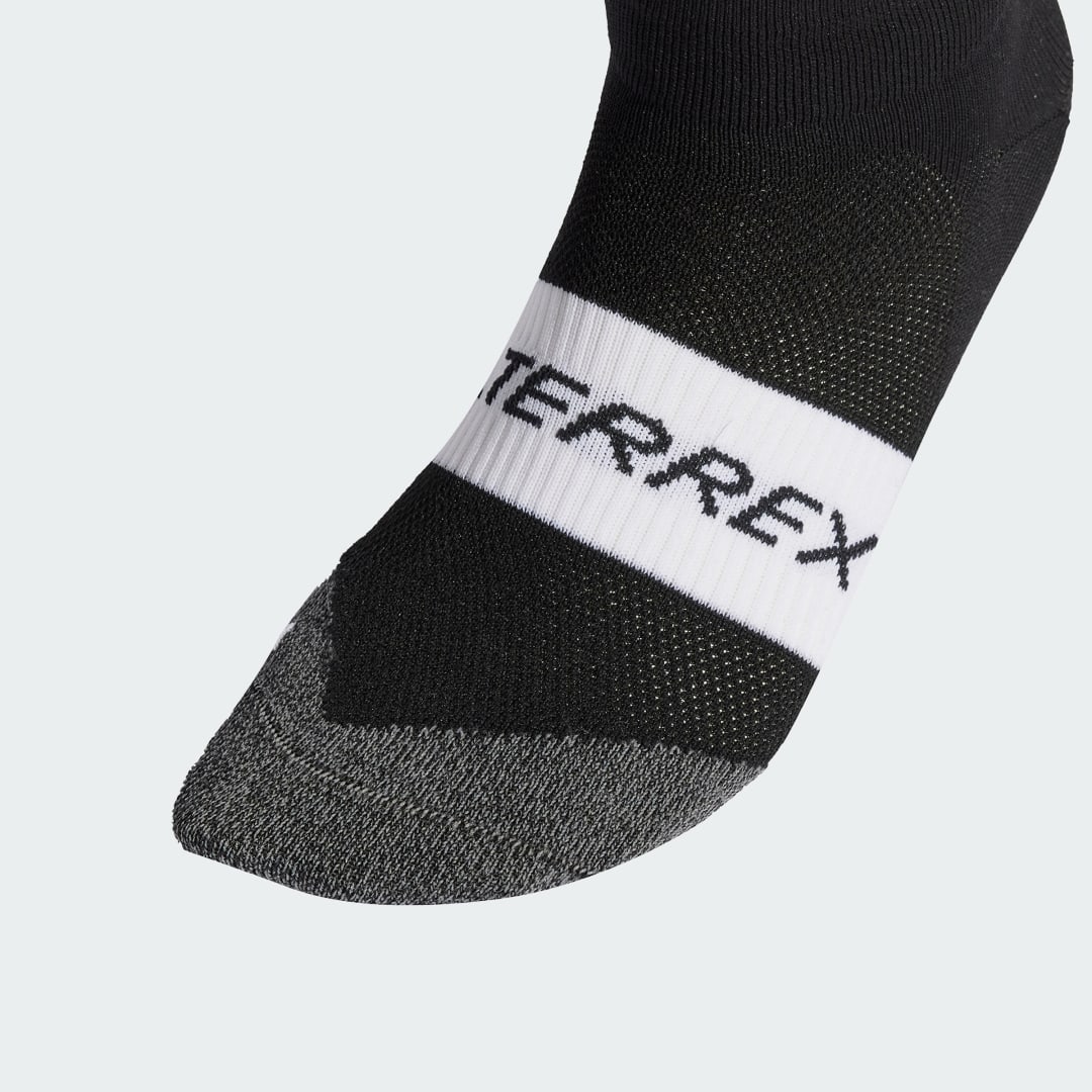 adidas Terrex Heat.Rdy Trail Running Speed Ankle Socks Black / White - Image 2