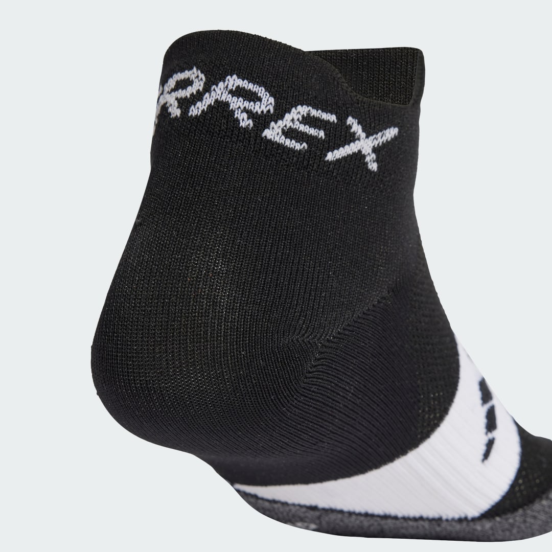 adidas Terrex Heat.Rdy Trail Running Speed Ankle Socks Black / White - Image 3