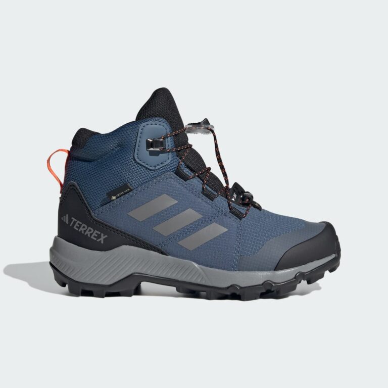 adidas Terrex Mid GORE-TEX Hiking Shoes Wonder Steel / Grey Three / Semi Impact Orange