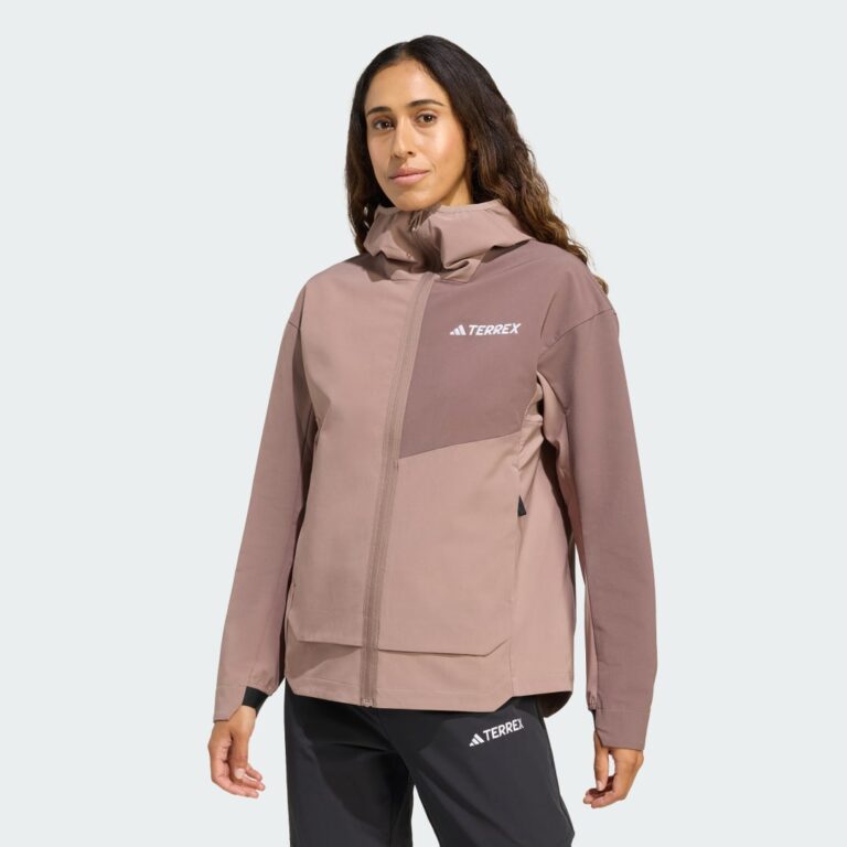 adidas Terrex Multi Softshell Jacket Trace Brown