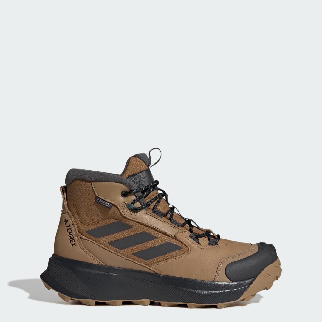 adidas Terrex Winter Leather Mid Cut Rain.Rdy Cold.Rdy Boots Cardboard / Carbon / Bronze Strata
