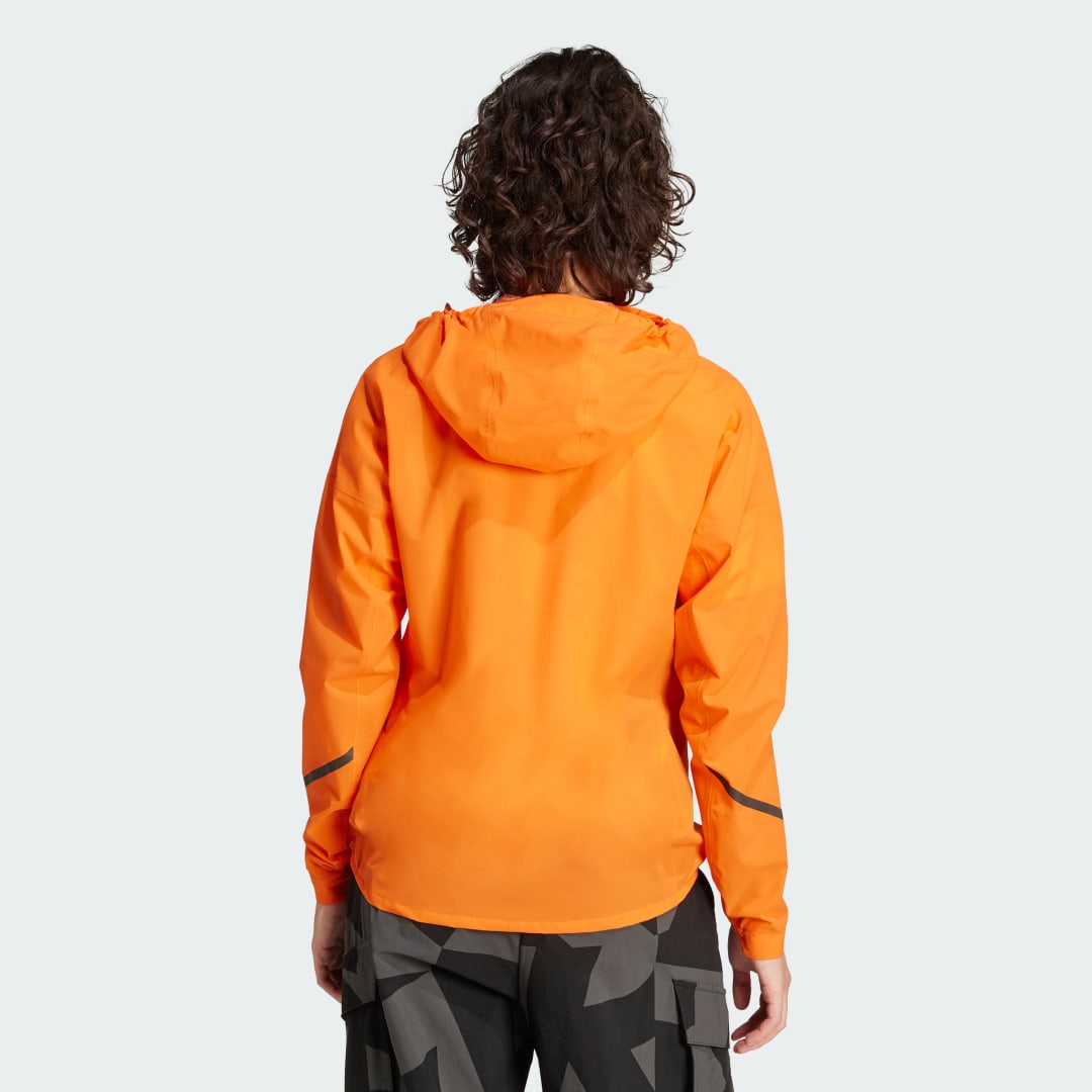 adidas Terrex Xperior 2.5 Layer Light Climaproof Jacket Semi Impact Orange - Image 2