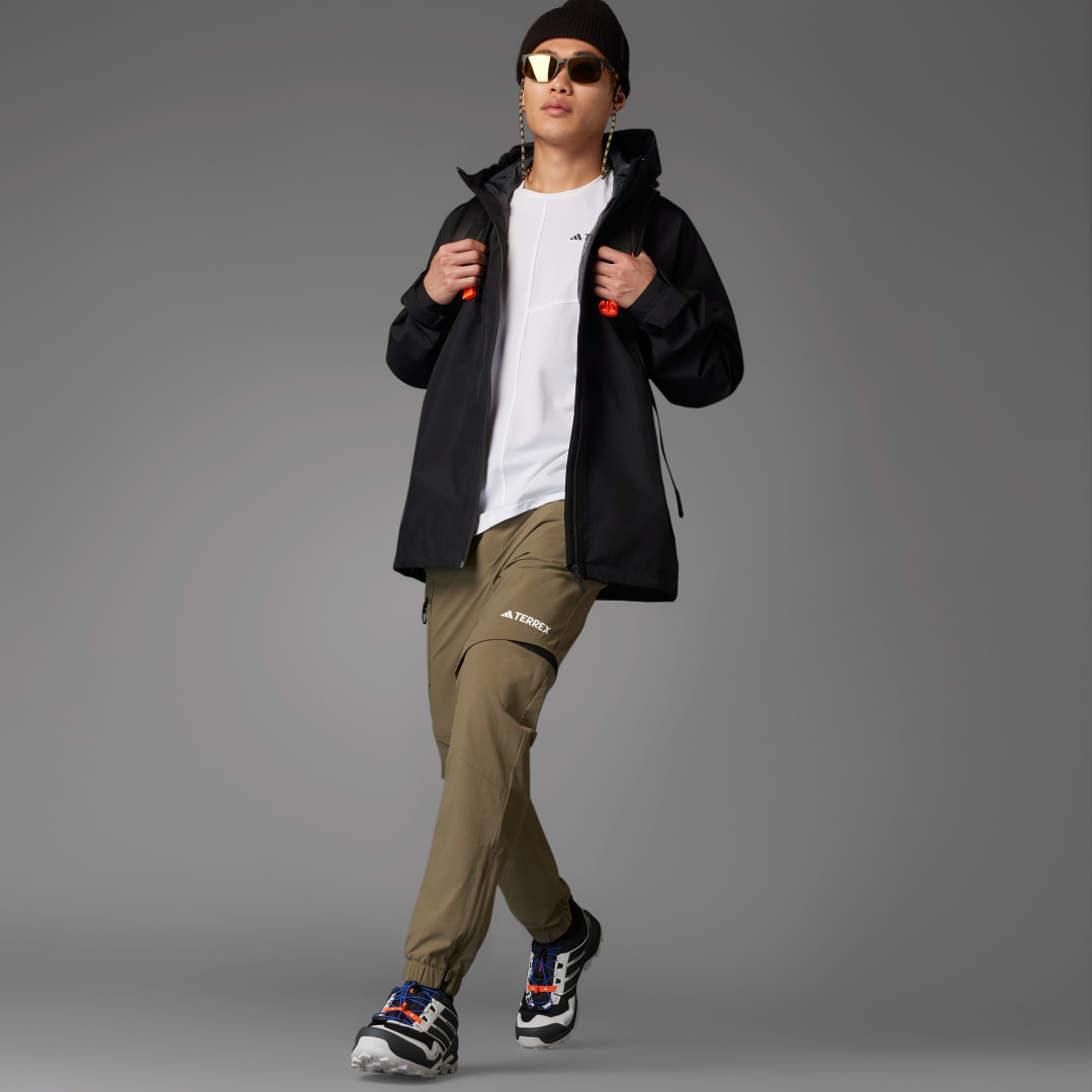 adidas Terrex Xperior 2L GORE-TEX Performance Jacket Black - Image 3