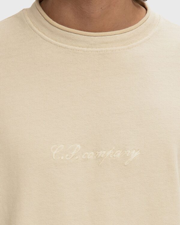 C.P. Company 10/2 Boxy Mockneck Sweatshirt FROZEN DEW