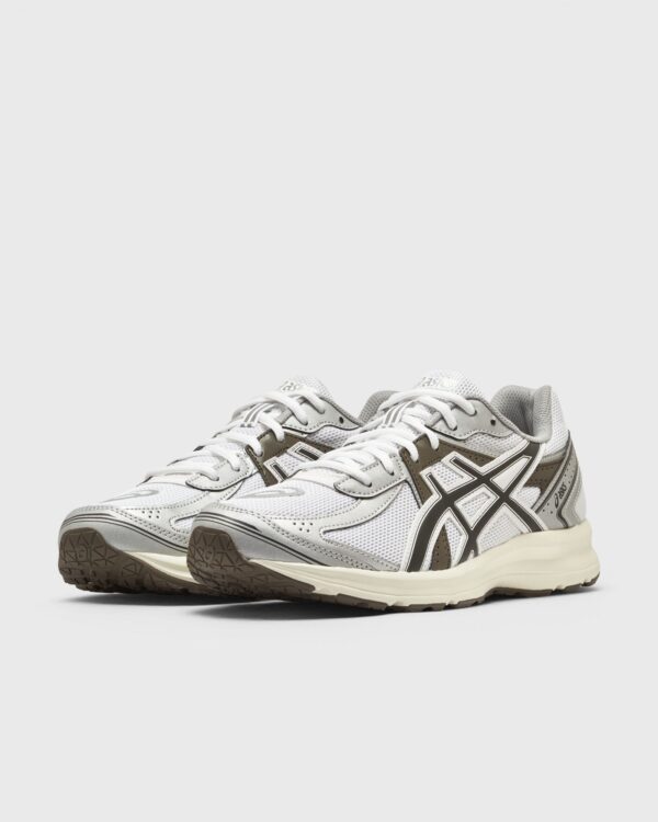 ASICS JOG 100S TRAINER WHITE/BLACK COFFEE